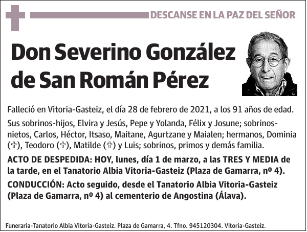 Severino González de San Román Pérez
