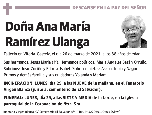 Ana María Ramírez Ulanga