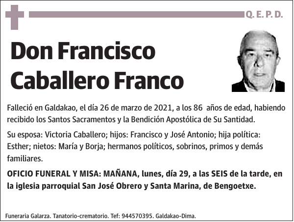 Francisco Caballero Franco