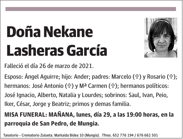 Nekane Lasheras García