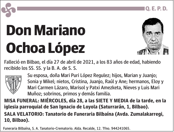 Mariano Ochoa López