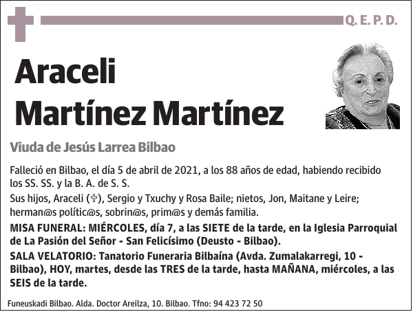 Araceli Martínez Martínez
