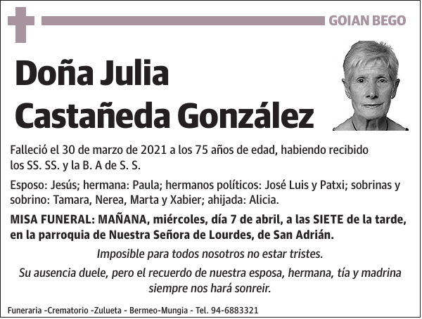 Julia Castañeda González