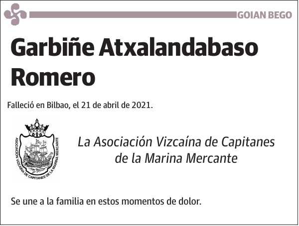 Garbiñe Atxalandabaso Romero