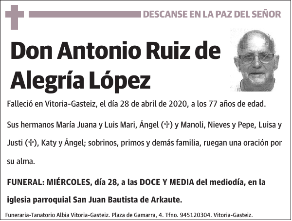 Antonio Ruiz de Alegría López