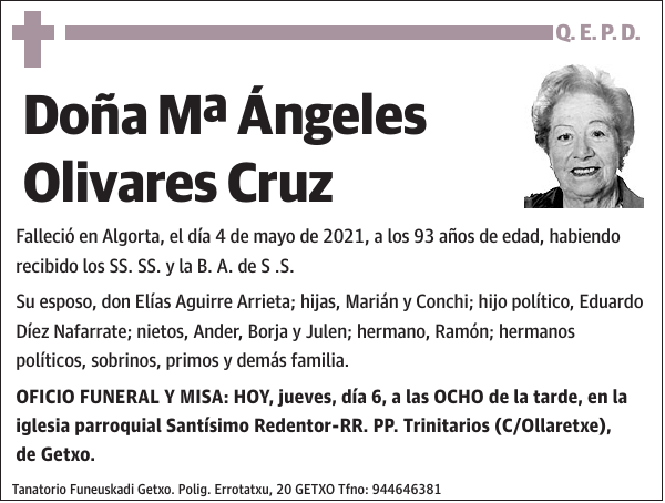 Mª Ángeles Olivares Cruz
