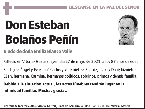 Esteban Bolaños Peñín