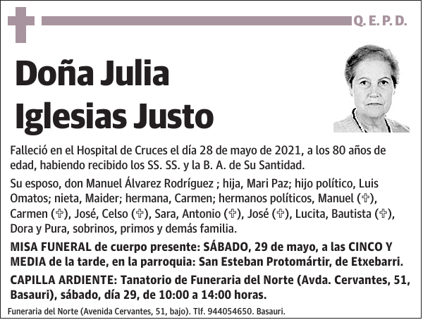 Julia Iglesias Justo