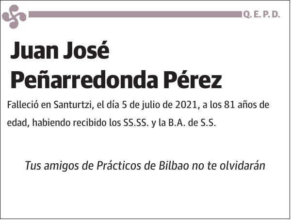 Juan José Peñarredonda Pérez
