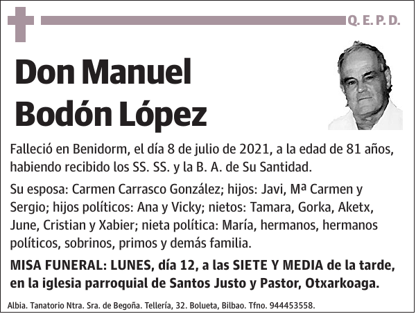 Manuel Bodón López
