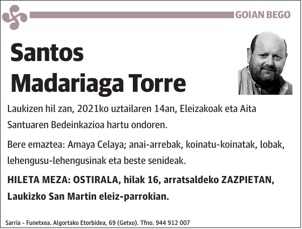 Santos Madariaga Torre