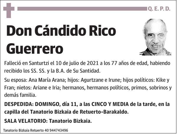 Cándido Rico Guerrero