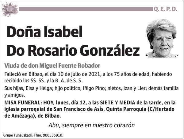 Isabel Do Rosario González