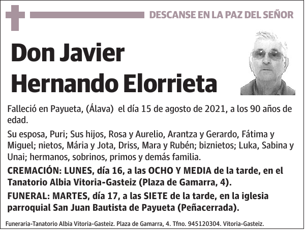 Javier Hernando Elorrieta