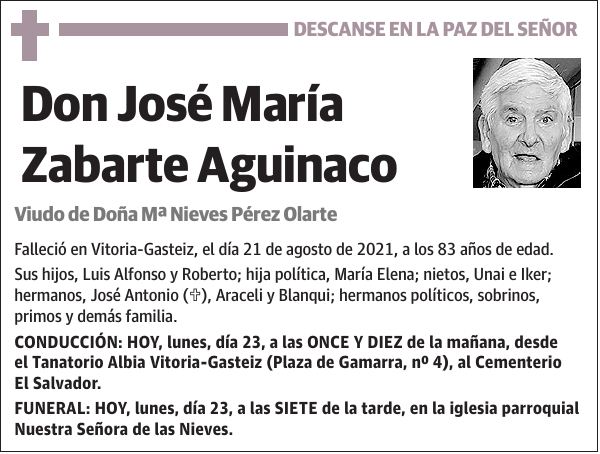 José María Zabarte Aguinaco