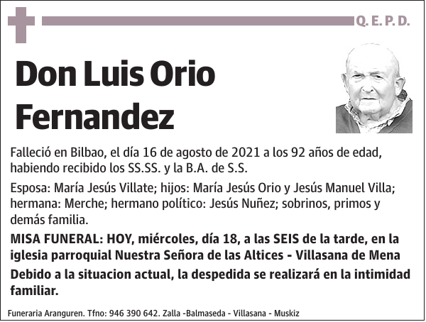 Luis Orio Fernandez