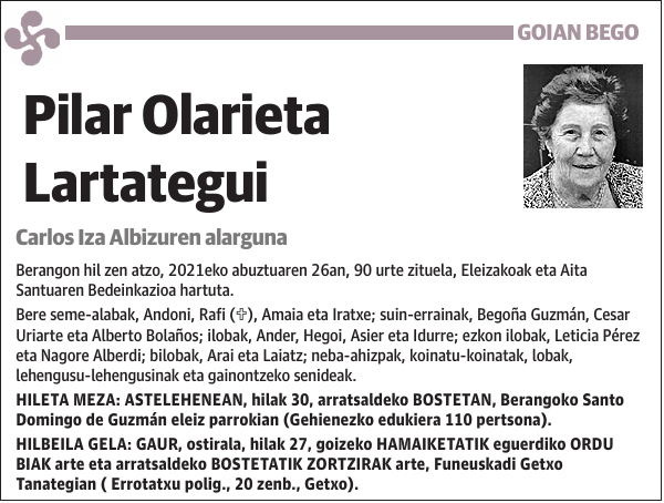 Pilar Olarieta Lartategui