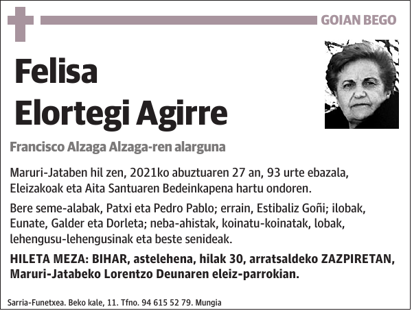 Felisa Elortegi Agirre