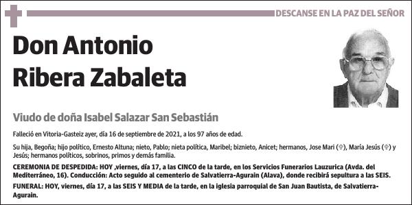 Antonio Ribera Zabaleta
