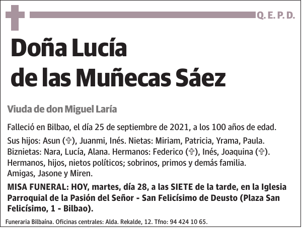 Lucía de las Muñecas Sáez