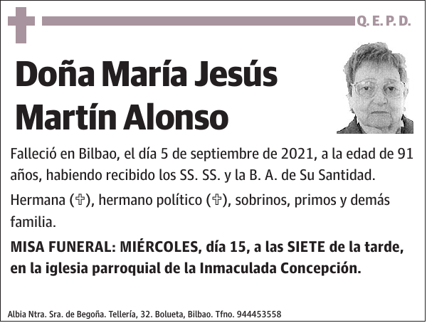 María Jesús Martín Alonso