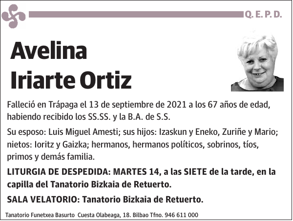 Avelina Iriarte Ortiz