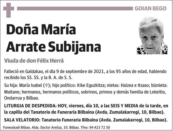 María Arrate Subijana