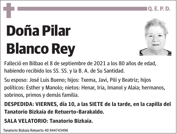Pilar Blanco Rey