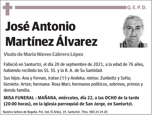 José Antonio Martínez Álvarez