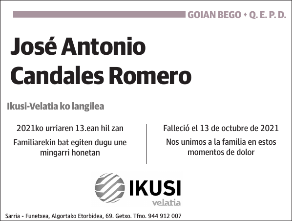 Toño Candales Romero