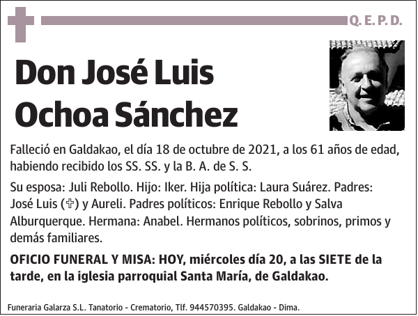 José Luis Ochoa Sánchez