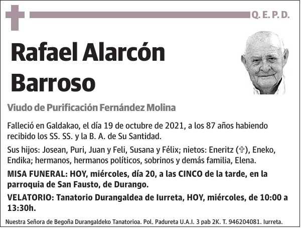 Rafael Alarcón Barroso