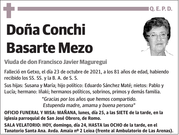 Conchi Basarte Mezo