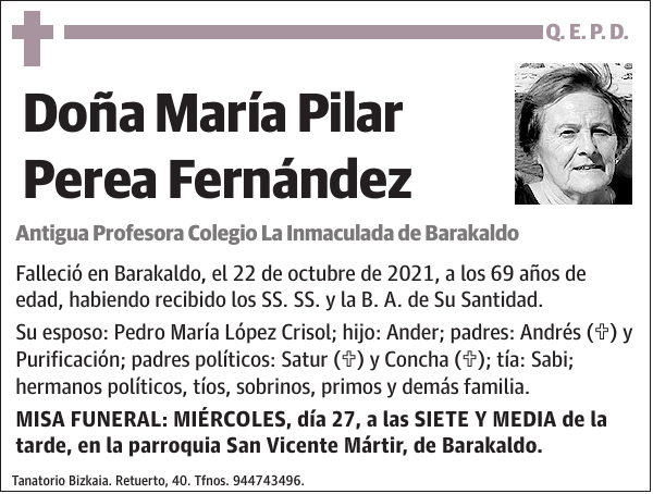 María Pilar Perea Fernández