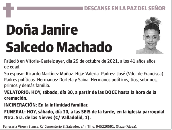 Janire Salcedo Machado