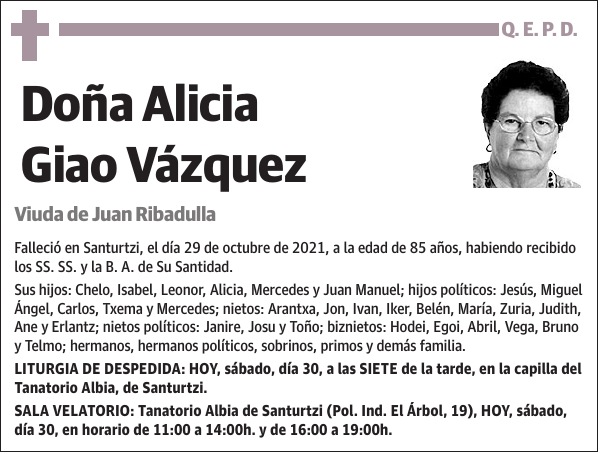 Alicia Giao Vázquez