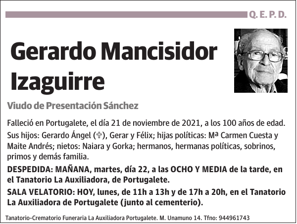 Gerardo Mancisidor Izaguirre