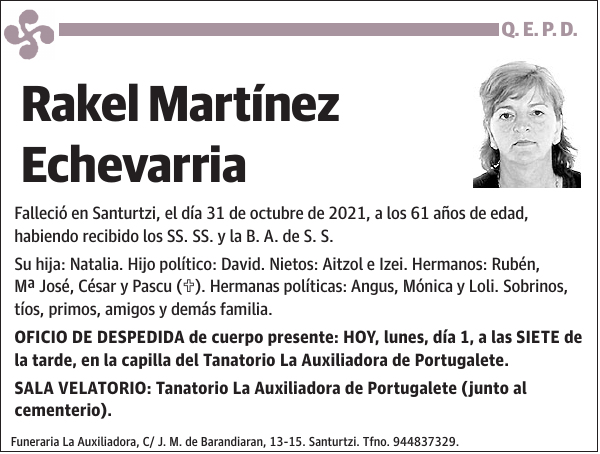 Rakel Martínez Echevarria