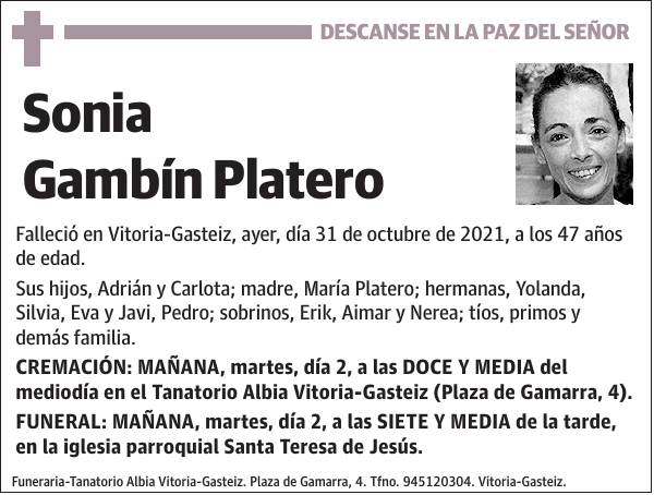 Sonia Gambín Platero