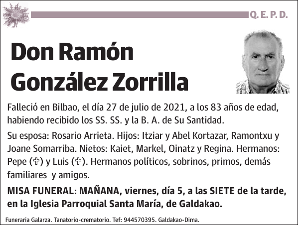 Ramón González Zorrilla