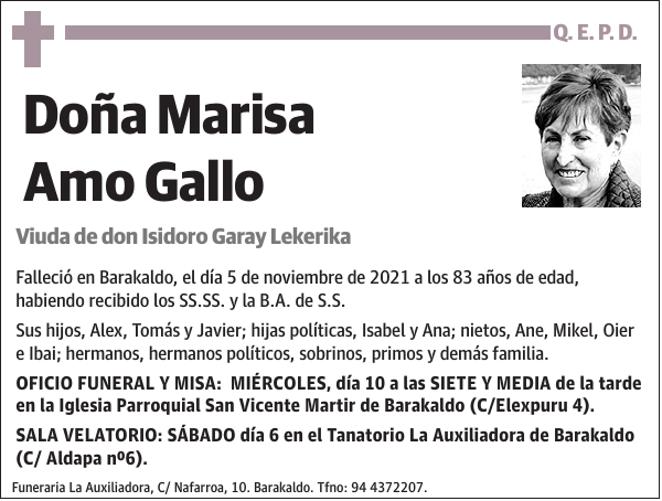 Marisa Amo Gallo