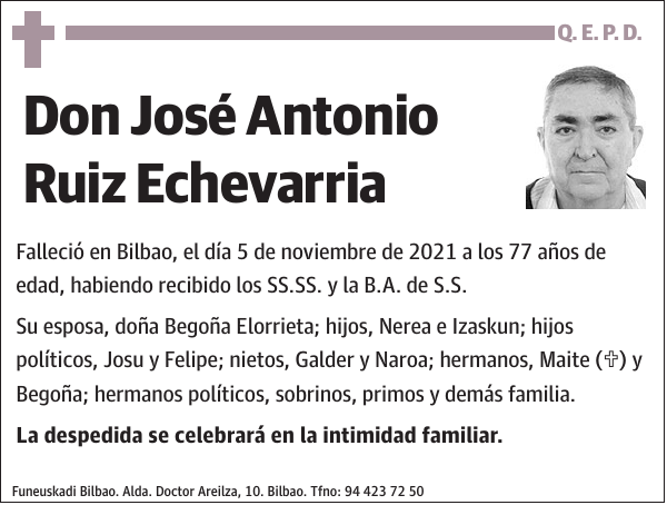 José Antonio Ruiz Echevarria
