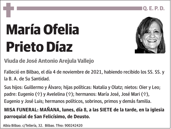 María Ofelia Prieto Díaz