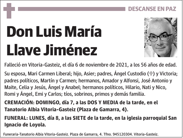 Luis María Llave Jiménez
