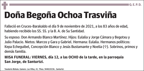 Begoña Ochoa Trasviña