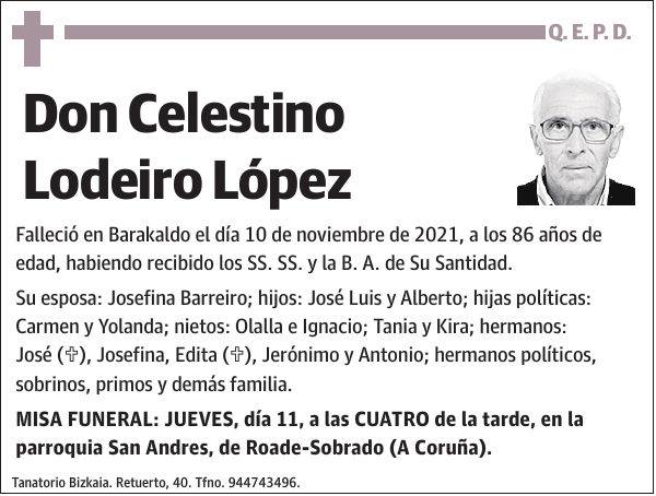 Celestino Lodeiro López