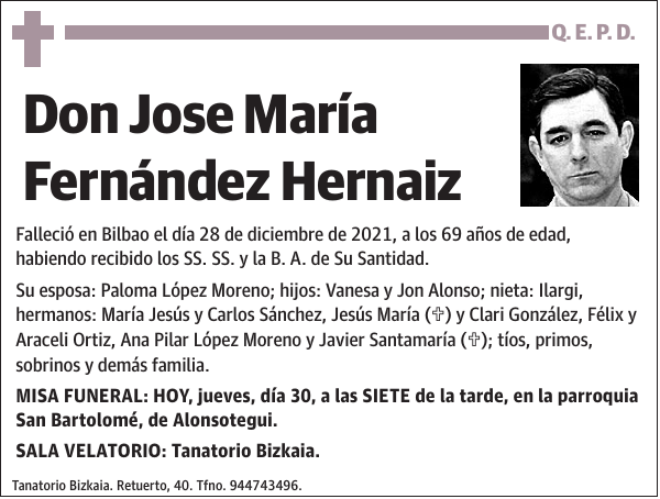 Jose María Fernández Hernaiz