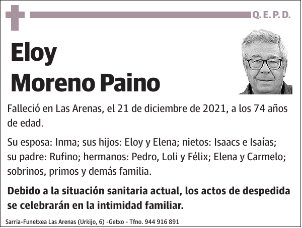 Eloy Moreno Paino