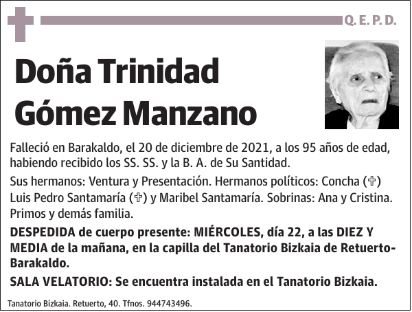 Trinidad Gómez Manzano