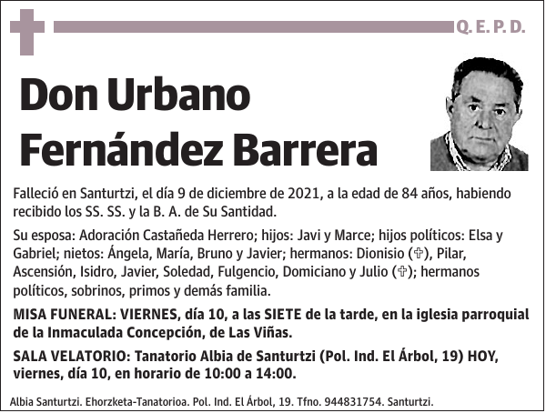 Urbano Fernández Barrera